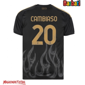 Juventus Andrea Cambiaso #20 Tricou Fotbal Replică 2026-27 Barbati Treilea